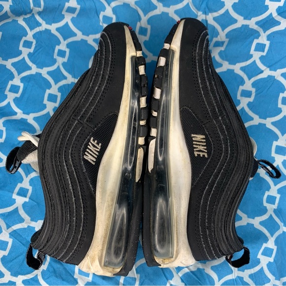 Nike Women’s size 5.5 Air Max 97 SE BLACK WHITE running wmns sneakers shoes rare - Picture 5 of 10